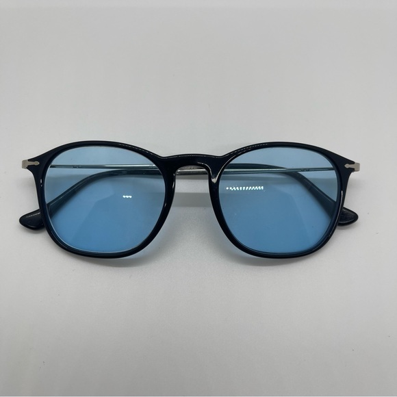 Persol Other - Persol PO3124V Black Frame Sunglasses with Blue Lens